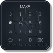Беспроводная клавиатура Maks Keypad mini черная