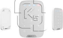 Беспроводная Клавиатура Ajax KeyPad белая