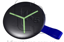 Брелок управления системой MAKS Keyfob черный